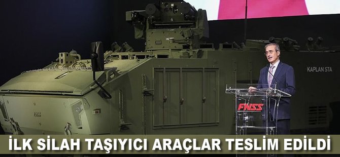 İlk silah taşıyıcı araçlar teslim edildi