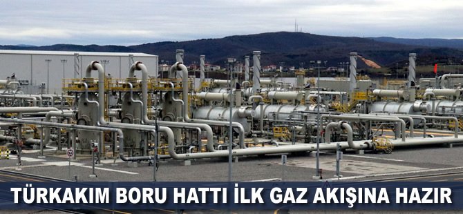 TürkAkım ilk gaz akışı için hazır