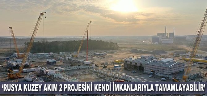 'Rusya Kuzey Akım 2 projesini kendi imkanlarıyla tamamlayabilir'