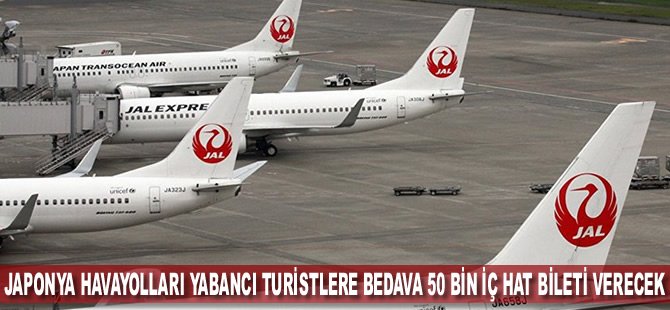 Japonya Havayolları yabancı turistlere bedava 50 bin iç hat bileti verecek