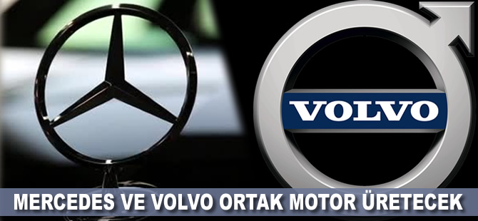 Mercedes ve Volvo ortak motor üretecek