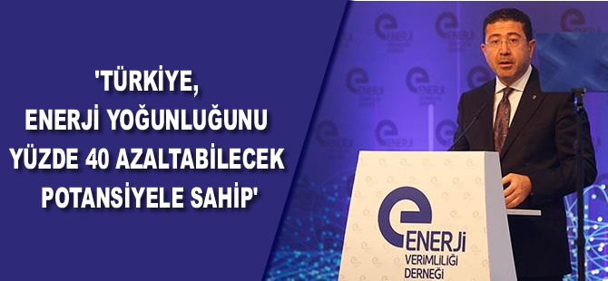 'Türkiye, enerji yoğunluğunu yüzde 40 azaltabilecek potansiyele sahip'