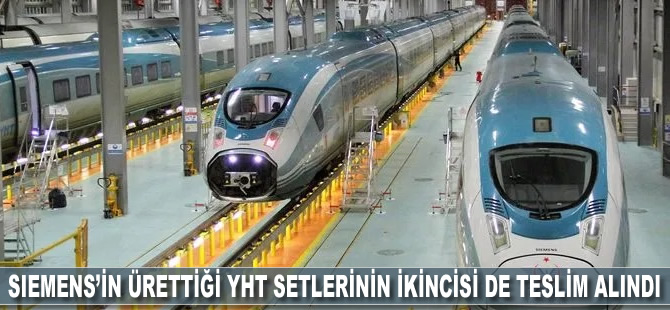 Siemens’in ürettiği YHT setlerinin ikincisi de teslim alındı