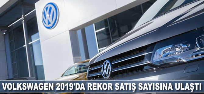 Volkswagen rekor satış sayısına ulaştı