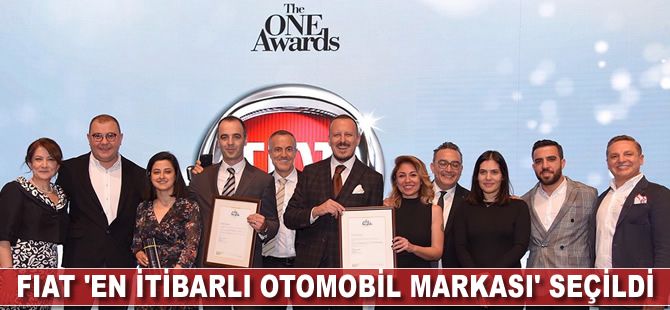 Fiat 'En İtibarlı Otomobil Markası' seçildi