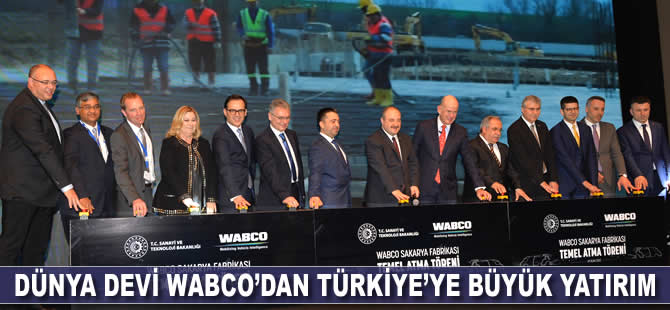 Dünya devi WABCO’dan Türkiye’ye büyük yatırım