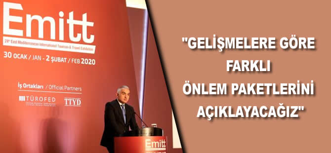 "Gelişmelere göre farklı önlem paketlerini açıklayacağız"