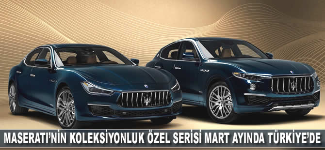 Maserati’nin koleksiyonluk özel serisi Mart ayında Türkiye’de