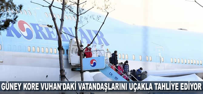 Güney Kore Vuhan'daki vatandaşlarını uçakla tahliye ediyor