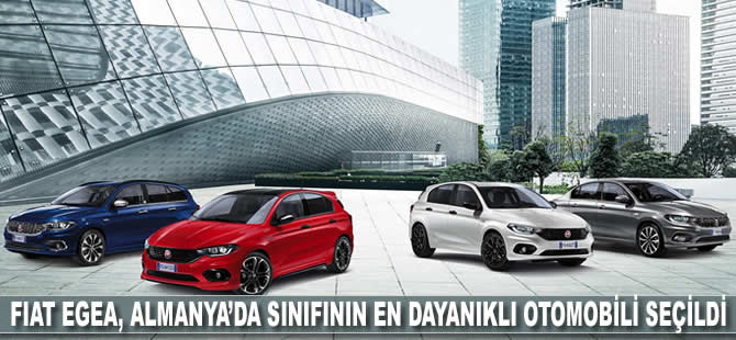 Fiat Egea, Almanya’da sınıfının en dayanıklı otomobili seçildi