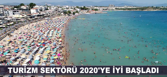 Turizm sektörü 2020'ye iyi başladı