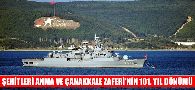 Çanakkale'de feribot seferlerine tören düzenlemesi