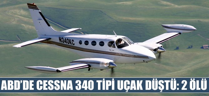 ABD'de Cessna düştü