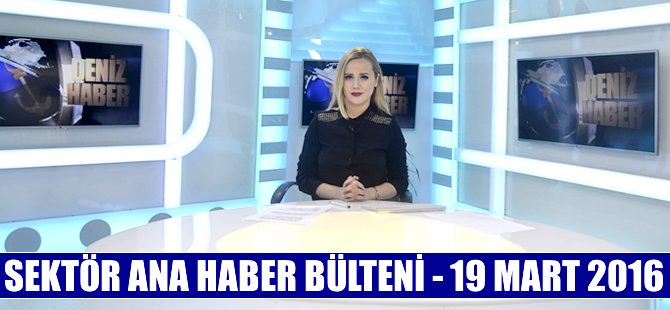 Denizcilik sektöründe günün öne çıkan haberleri DenizHaber.TV'de yayınlandı