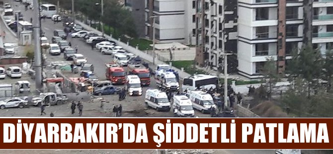 Diyarbakır'da şiddetli patlama: 7 polis şehit, 14 kişi yaralı