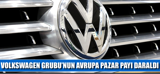 VW Grubu’nun Avrupa pazar payı daraldı