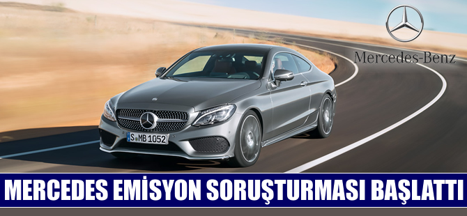 Mercedes, emisyon soruşturması başlattı