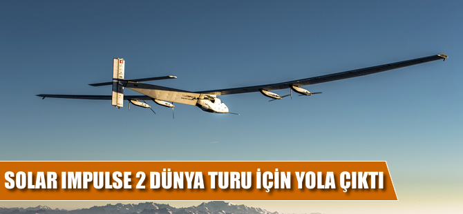 Solar Impulse dünya turuna devam ediyor