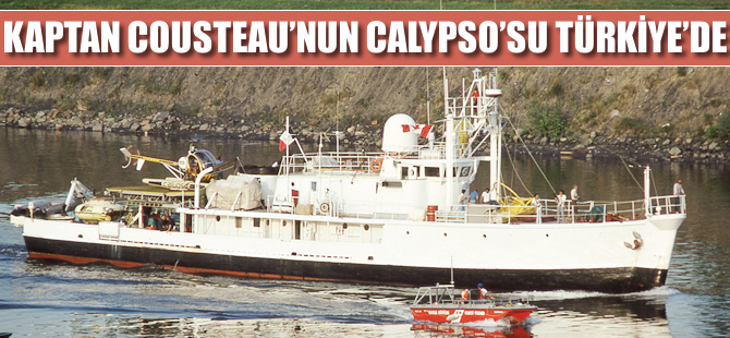 Kaptan Cousteau’nun Calypso’su Yalova'da tamire alındı