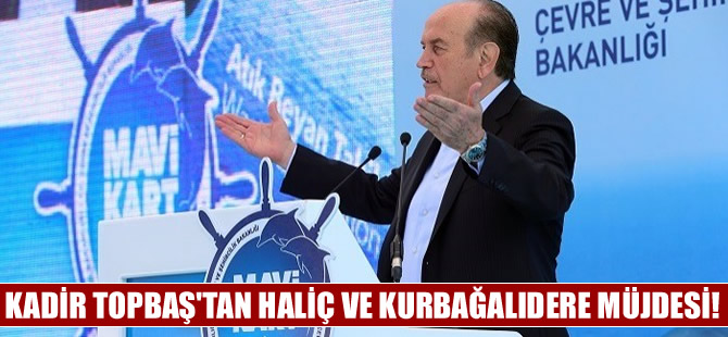 Kadir Topbaş'tan Haliç ve Kurbağalıdere'de 'yüzülecek' müjdesi!