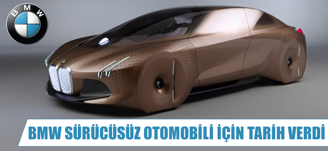 BMW sürücüsüz otomobil için tarih verdi