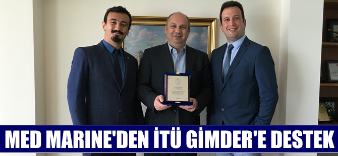 Med Marine Holding'den, İTÜ GİMDER'e destek!