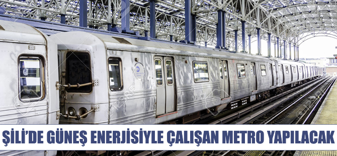 Gücünü güneş enerjisinden alan dünyanın ilk metro sistemi