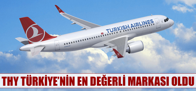 Türkiye'nin en değerli markası THY