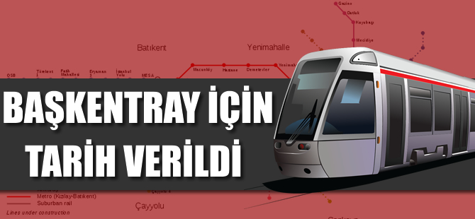 Başkentray Projesi hız kesmiyor