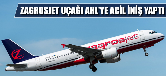 Zagrosjet uçağının havada motoru durdu