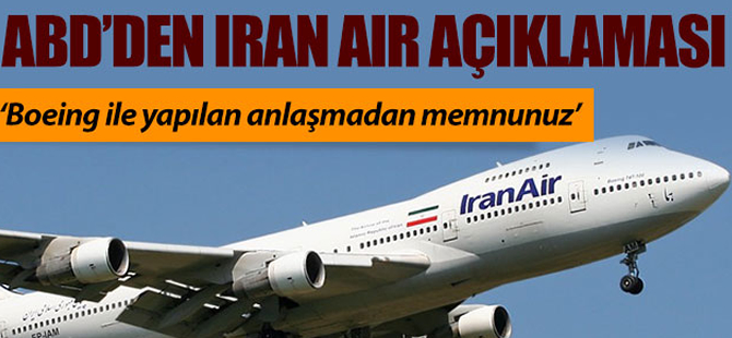 ABD'den İran Air açıklaması