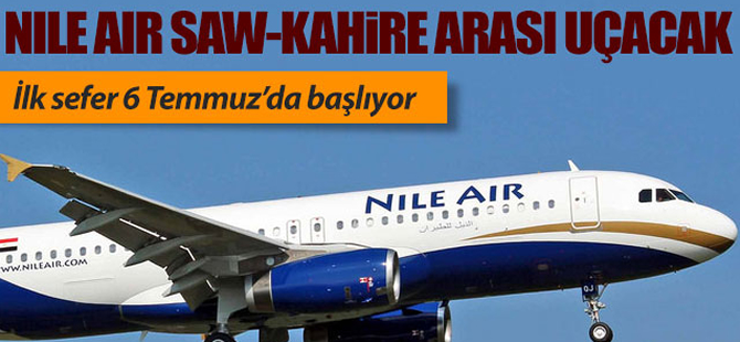 Nile Air Sabiha Gökçen'den Kahire'ye uçacak