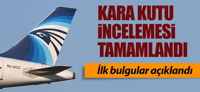 Mısır uçağının kara kutu incelemesi tamamlandı