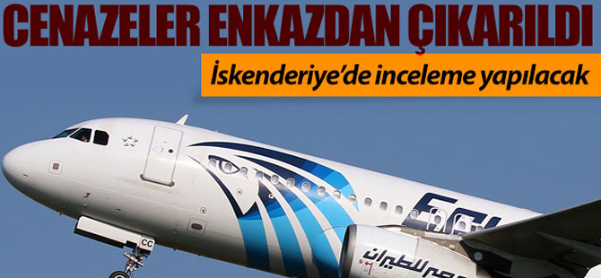 Cenazeler uçak enkazından çıkarıldı