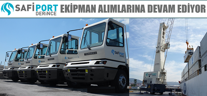 Safiport Derince Limanı'nın iş hacmi günden güne artıyor