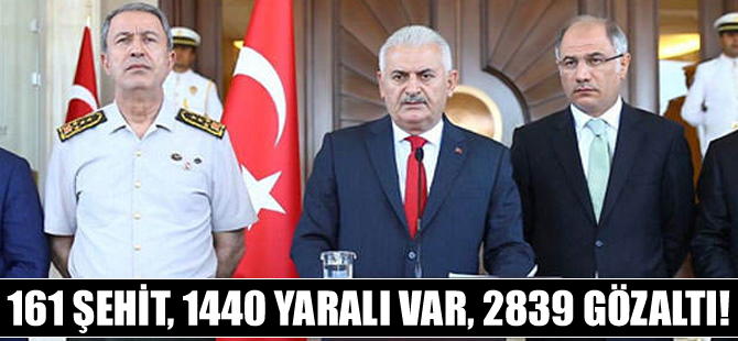 Başbakan Binali Yıldırım 15 Temmuz darbe girişimiyle ilgili açıklamalarda bulundu