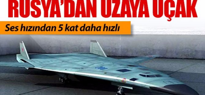 Rusya'dan uzaya uçak