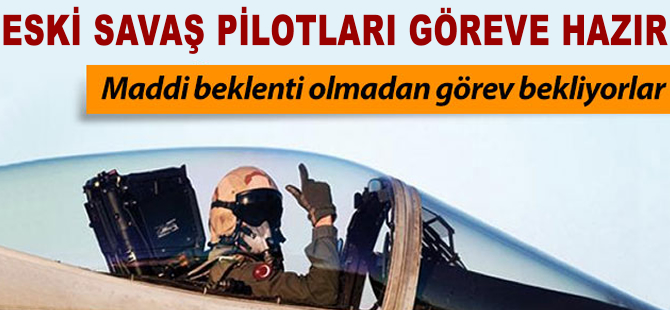 Eski savaş pilotları göreve hazır