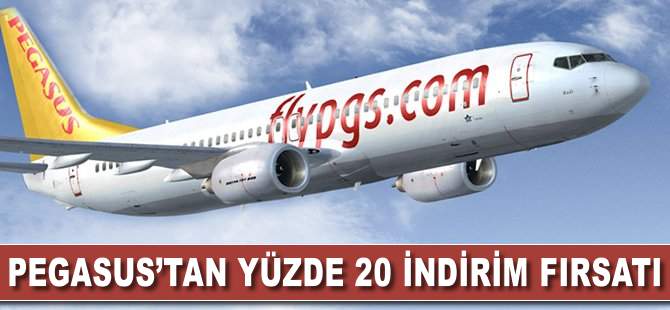 Pegasus'tan indirim kampanyası