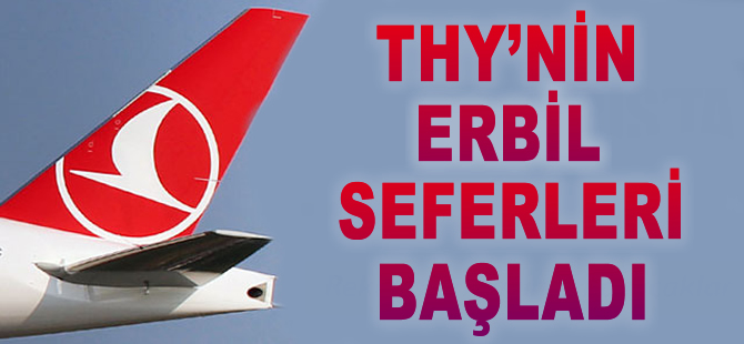 THY'nin Erbil seferleri başladı