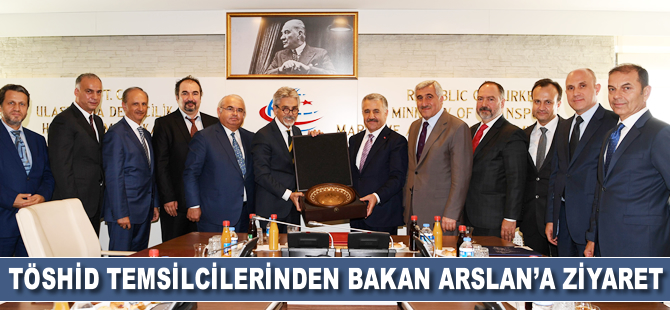 Ulaştırma Denizcilik ve Haberleşme Bakanı´na TÖSHİD´ten anlamlı ziyaret