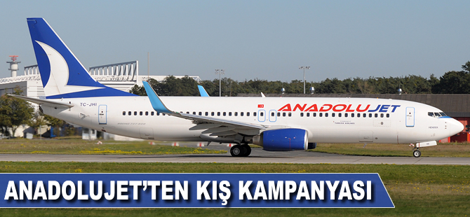 Anadolujet'ten kış kampanyası