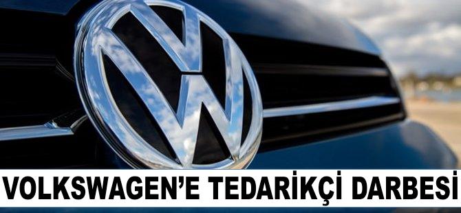 Volkswagen’e tedarikçi darbesi