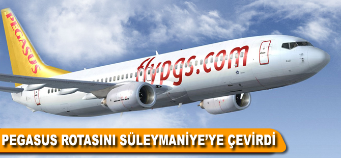 Pegasus Süleymaniye seferlerine başlıyor