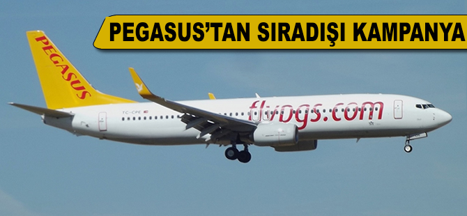 Pegasus'tan sıradışı kampanya