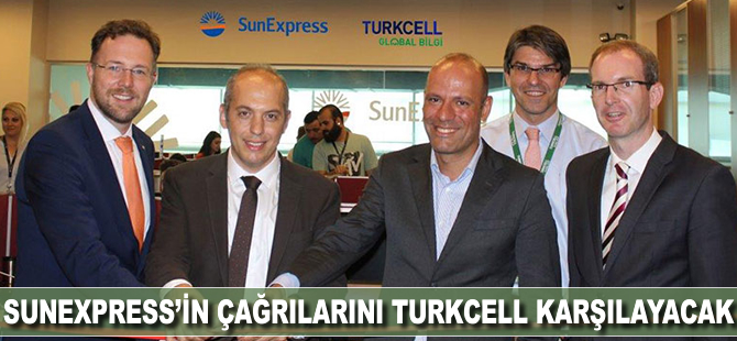 Sunexpress'in çağrılarını Turkcell karşılayacak