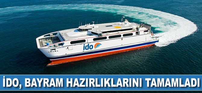 İstanbul Deniz Otobüsleri, bayram hazırlıklarını tamamladı