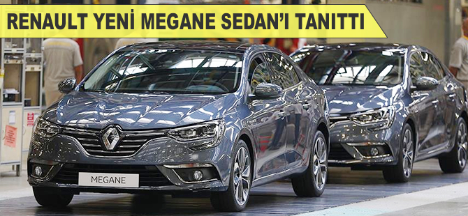 Renault "Yeni Megane Sedan"ı tanıttı