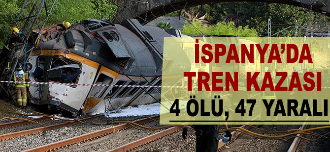 İspanya’da tren kazası: 4 ölü 47 yaralı