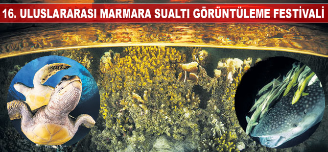 16. Uluslararası Marmara Sualtı Görüntüleme Festivali sona erdi